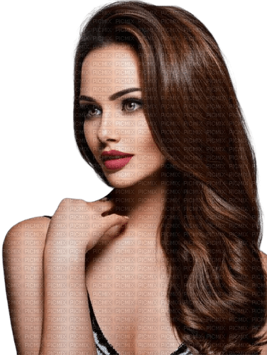 woman with long hair - 免费PNG