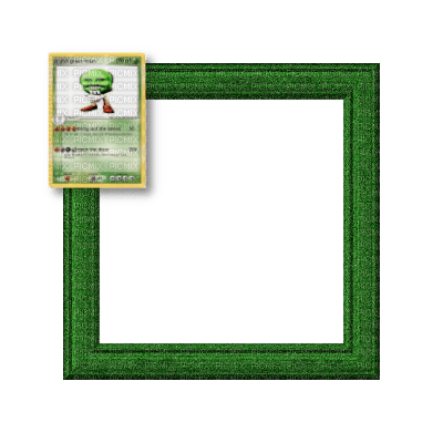 Small Green Frame - фрее пнг