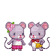 mouse couple - 免费动画 GIF