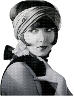 Art Deco woman bp - ingyenes png