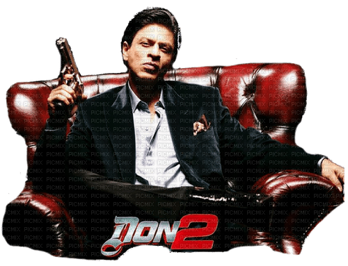 Shahrukh  in Don2 - png grátis