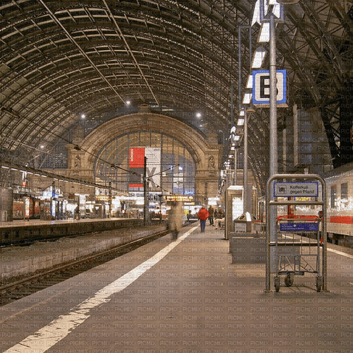 Rena Bahnhof verreisen - фрее пнг