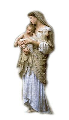 virgen i el niño Jesus dubravka4 - png gratis