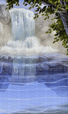 waterfall - Bezmaksas animēts GIF