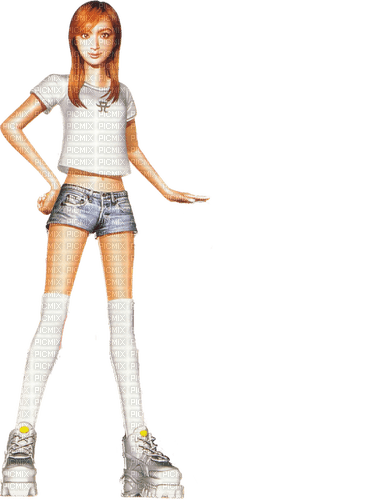 3d girl - Free PNG