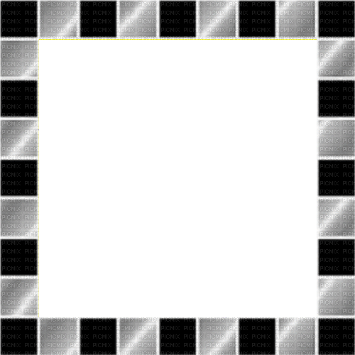 Black.Silver.Cadre.Frame.gif.Victoriabea - GIF animado gratis