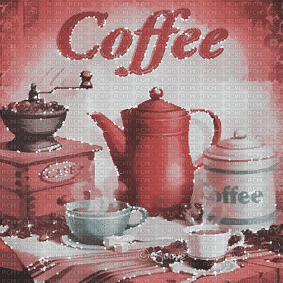 soave background animated vintage coffee text - Bezmaksas animēts GIF