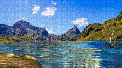 liikeanimaatio, effect, maisema, landscape - Darmowy animowany GIF