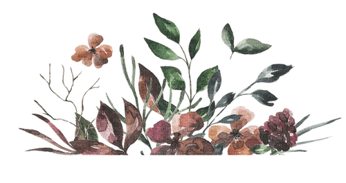 sm3 flowers overlay border fall imAGE PNG - gratis png