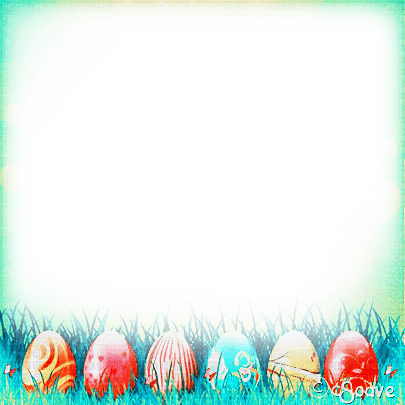 soave easter eggs grass blue orange - 無料png
