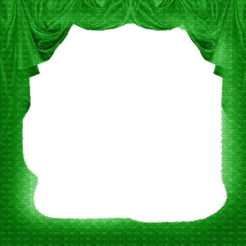 green frame background - png gratis