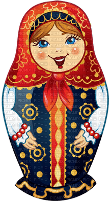 poupée russe - darmowe png