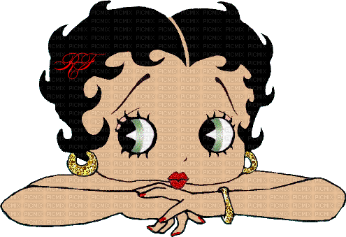 Betty Boop - Bezmaksas animēts GIF