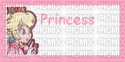Princess Peach Fan - GIF animé gratuit
