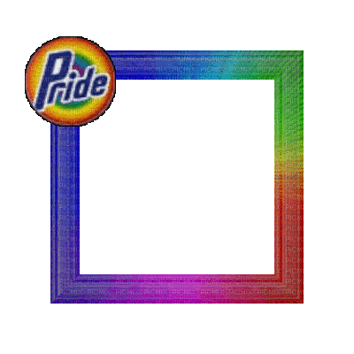 Small Rainbow Frame - Gratis geanimeerde GIF