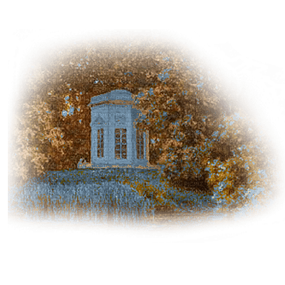 autumn paysage house dubravka4 - PNG gratuit