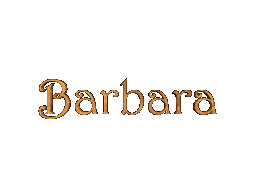 Kaz_Creations Names Barbara Animated - Ingyenes animált GIF