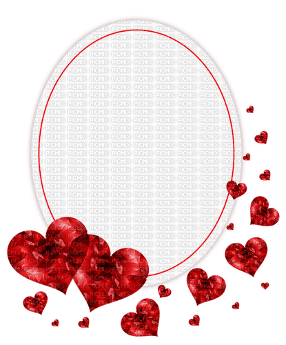 Frame Hearts - ilmainen png