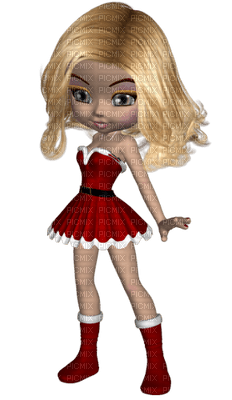 Kaz_Creations Dolls Christmas - ingyenes png