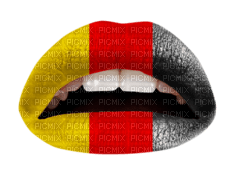 Kaz_Creations Lips Germany Colours - PNG gratuit