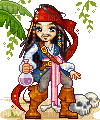 Capitan Jack Sparrow - Darmowy animowany GIF