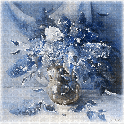 kikkapink spring background vase flowers - Gratis geanimeerde GIF