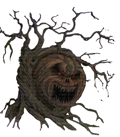 halloween tree - Darmowy animowany GIF