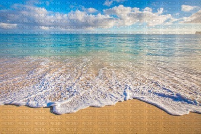 beach strand plage summer ete sommer water sea mer meer  fond background  paysage landscape image - Free PNG