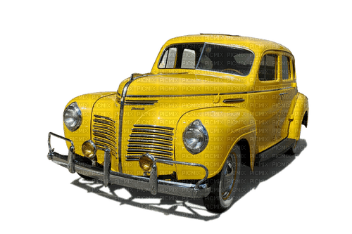 yellow car sunshine3 - gratis png