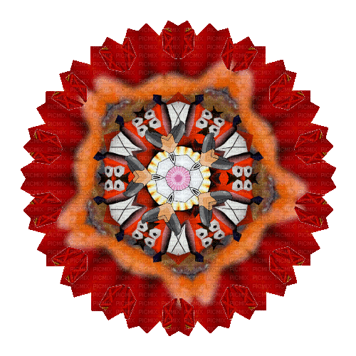 Red/Orange Circle - Ingyenes animált GIF