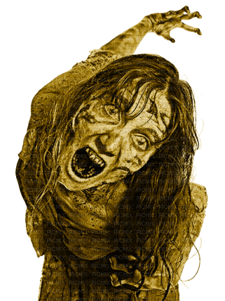 zombie woman - png ฟรี