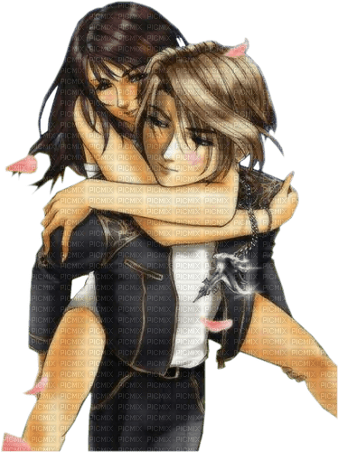 Manga couple - Free PNG