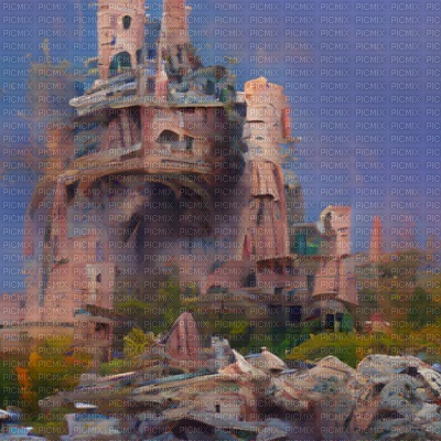 Disney Castle Ruins - gratis png