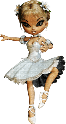 Kaz_Creations Dolls Cookie Ballet - Free PNG