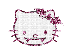Emo Hello Kitty Glitter Edit #11 (VantaBrat) - GIF animasi gratis