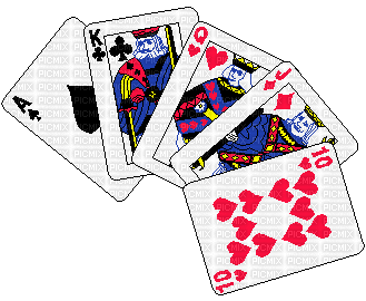 Casino jeux cartes. - Zdarma animovaný GIF