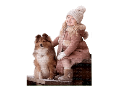 child with dog bp - besplatni png