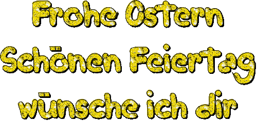 frohe ostern - GIF animate gratis