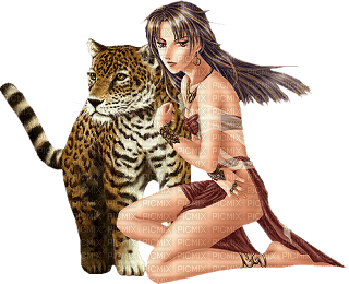 Kaz_Creations Woman Femme Animals Animal - PNG gratuit