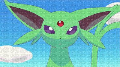 Shiny Espeon - Darmowy animowany GIF