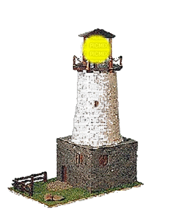 Leuchtturm - GIF animado gratis