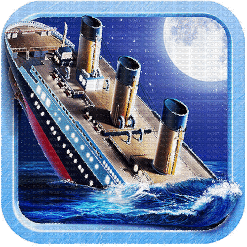 Titanic milla1959 - Бесплатный анимированный гифка