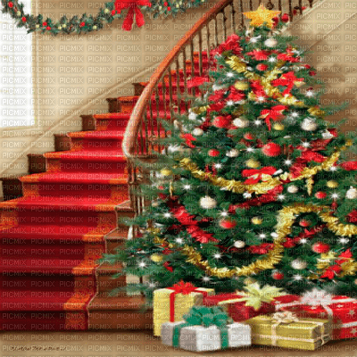 Y.A.M._New year Christmas background - zadarmo png