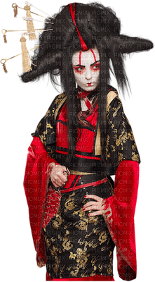 geisha by EstrellaCristal - zadarmo png