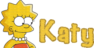 Kaz_Creations Names Animated Katy - Bezmaksas animēts GIF