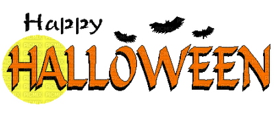 Kaz_Creations Halloween Deco Logo Text - PNG gratuit