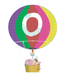 O.Ballon dirigeable - безплатен png