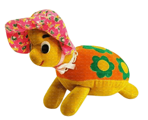 yellow turtle plush - darmowe png