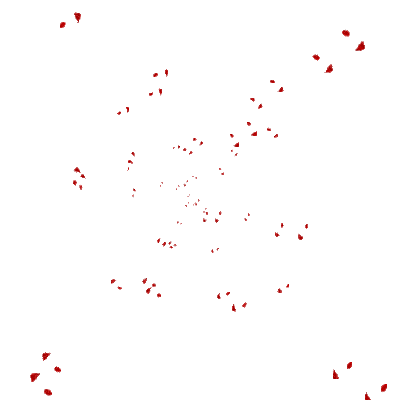 red roses petal - Бесплатный анимированный гифка