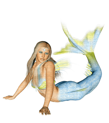 Kaz_Creations Poser Dolls Mermaid Mermaids - png ฟรี